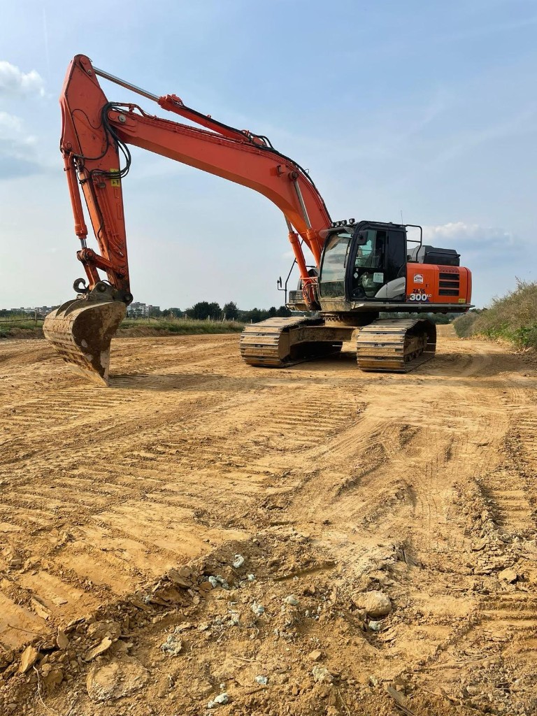 Kraanmachinist op rupskraan - Hitachi Zaxis 300LC